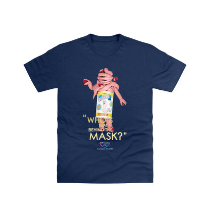 Navy Printed T-shirt Front