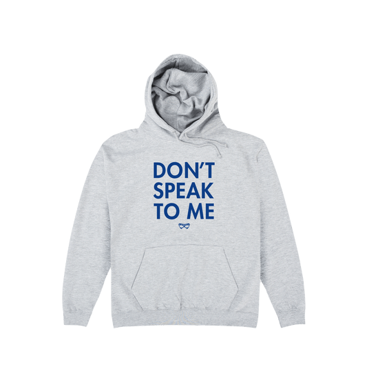 Heather Grey Printed Hoody Front