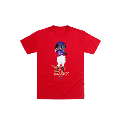 Red Printed Kids T-Shirt Front