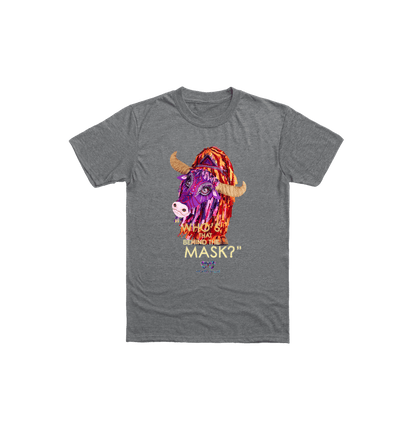 Graphite Heather Printed Kids T-Shirt Front