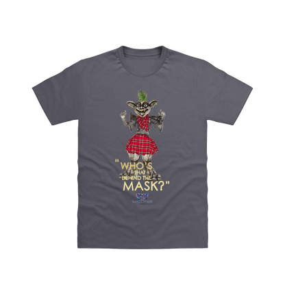 Charcoal Printed T-shirt Front