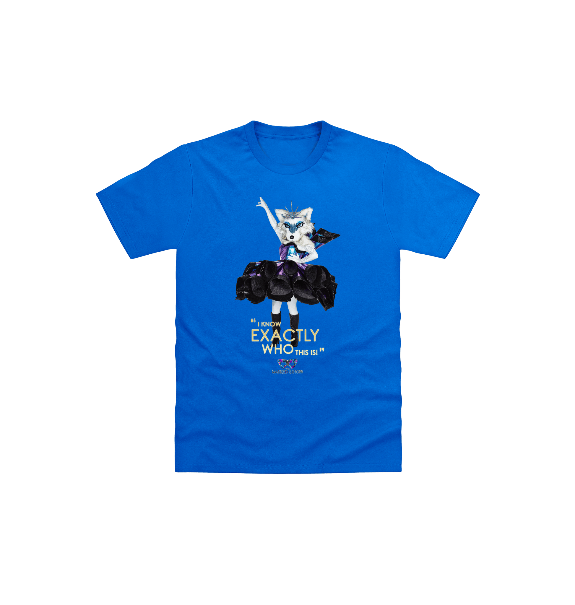 Royal Printed Kids T-Shirt Front
