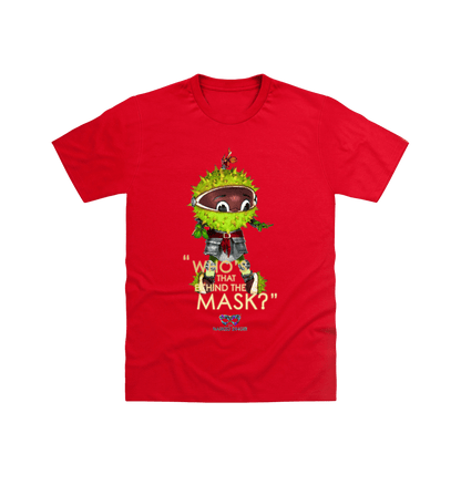 Red Printed T-shirt Front