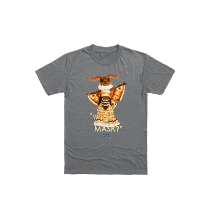 Graphite Heather Printed Kids T-Shirt Front