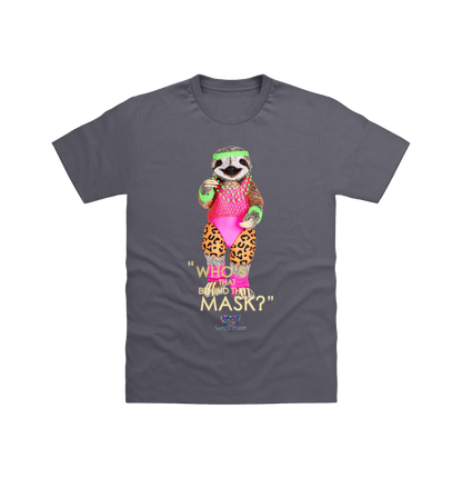 Charcoal Printed T-shirt Front