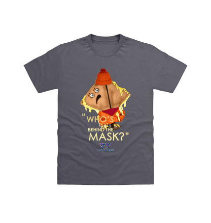 Charcoal Printed T-shirt Front